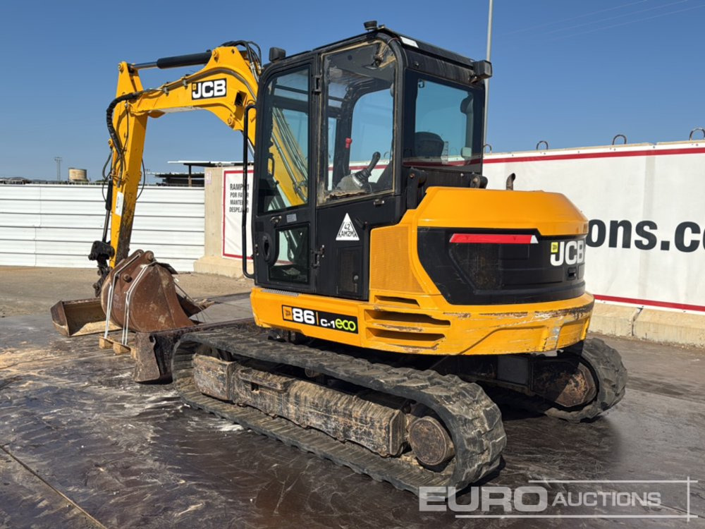 2015 JCB 86C-1 ECO - Ekskavator mini: gambar 3 2015 JCB 86C-1 ECO - Ekskavator mini: gambar 3