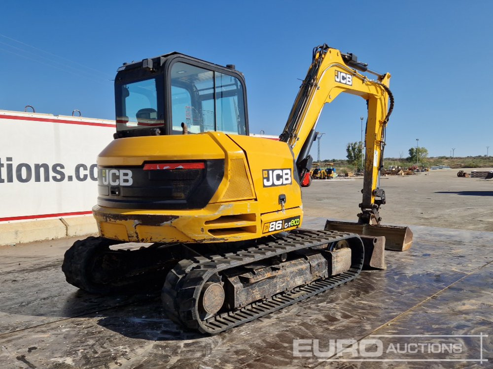 2015 JCB 86C-1 ECO - Ekskavator mini: gambar 5 2015 JCB 86C-1 ECO - Ekskavator mini: gambar 5