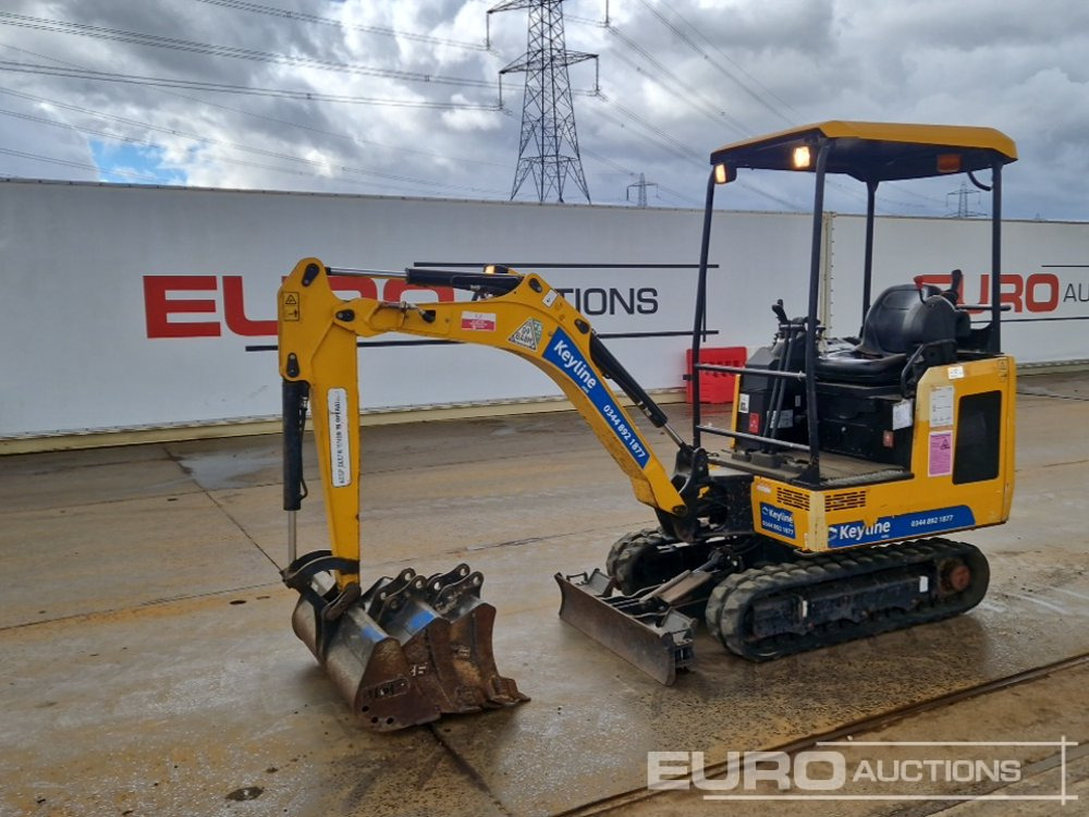 2020 JCB 16C-1 - Ekskavator mini: gambar 1 2020 JCB 16C-1 - Ekskavator mini: gambar 1