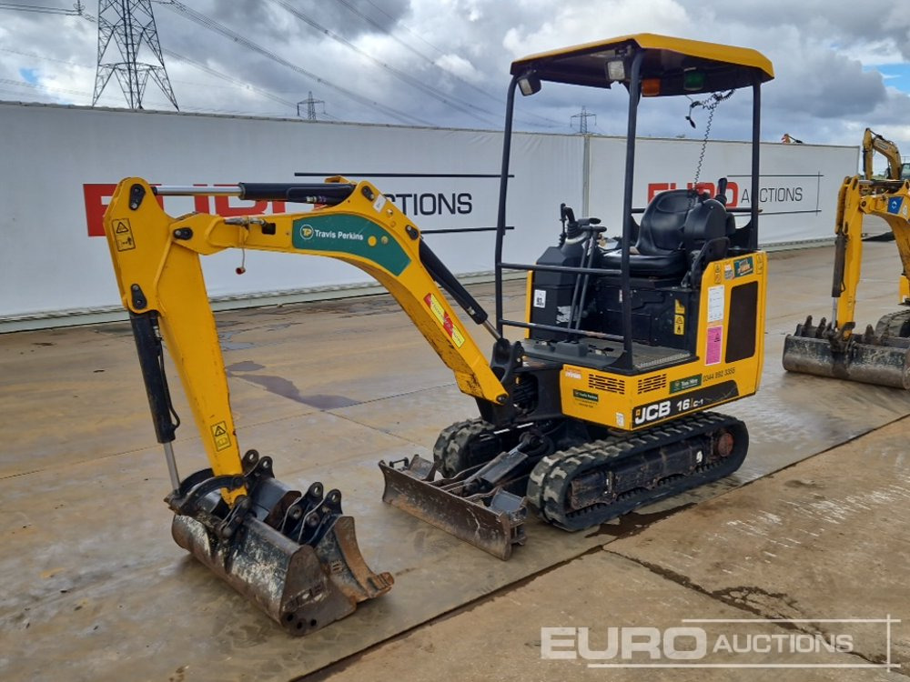 2021 JCB 16C-1 - Ekskavator mini: gambar 1 2021 JCB 16C-1 - Ekskavator mini: gambar 1