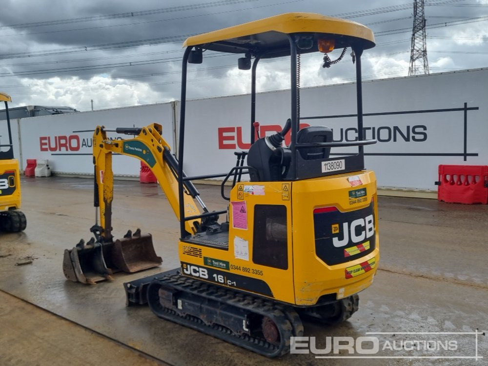 2021 JCB 16C-1 - Ekskavator mini: gambar 3 2021 JCB 16C-1 - Ekskavator mini: gambar 3