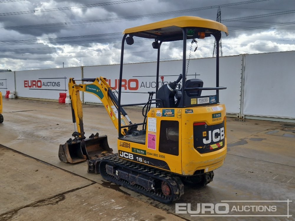 2021 JCB 16C-1 - Ekskavator mini: gambar 3 2021 JCB 16C-1 - Ekskavator mini: gambar 3
