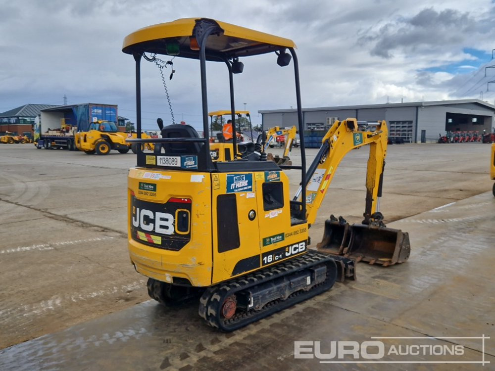 2021 JCB 16C-1 - Ekskavator mini: gambar 5 2021 JCB 16C-1 - Ekskavator mini: gambar 5