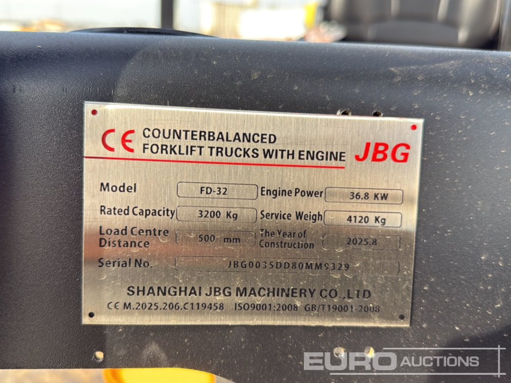 Forklift 2025 JBG FD-32: gambar 35 Forklift 2025 JBG FD-32: gambar 35