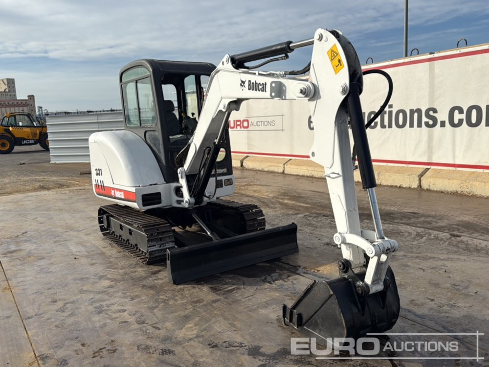 Ekskavator mini Bobcat 331G: gambar 7 Ekskavator mini Bobcat 331G: gambar 7