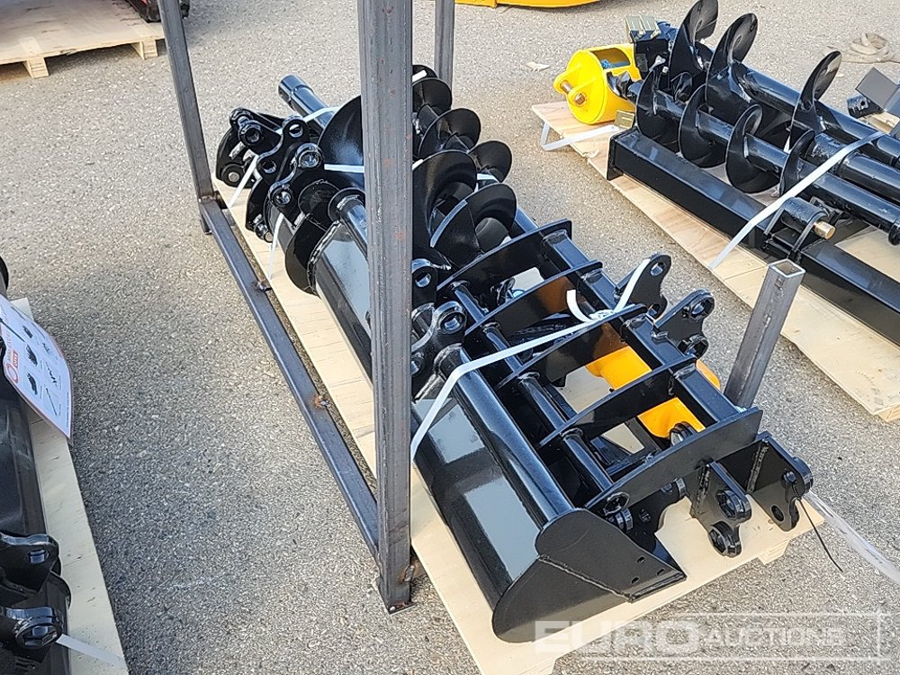 Unused 2025 Captok QTY (8 of) Rake, Ripper, Graber,12" Auger, 16" Auger, 8" Narrow bucket, 24" Bucekt, 32" Bucket To Suit Excavator - Lampiran untuk Ekskavator: gambar 4 Unused 2025 Captok QTY (8 of) Rake, Ripper, Graber,12" Auger, 16" Auger, 8" Narrow bucket, 24" Bucekt, 32" Bucket To Suit Excavator - Lampiran untuk Ekskavator: gambar 4