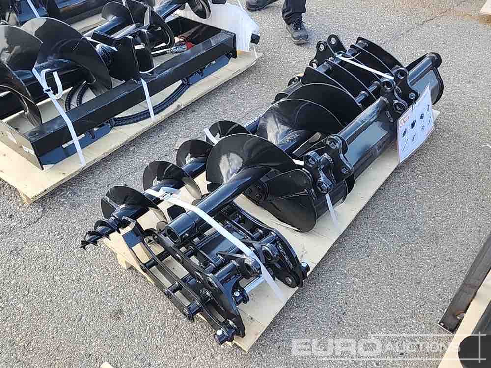 Unused 2025 Captok QTY (8 of) Rake, Ripper, Graber,12" Auger, 16" Auger, 8" Narrow bucket, 24" Bucekt, 32" Bucket To Suit Excavator - Lampiran untuk Ekskavator: gambar 4 Unused 2025 Captok QTY (8 of) Rake, Ripper, Graber,12" Auger, 16" Auger, 8" Narrow bucket, 24" Bucekt, 32" Bucket To Suit Excavator - Lampiran untuk Ekskavator: gambar 4