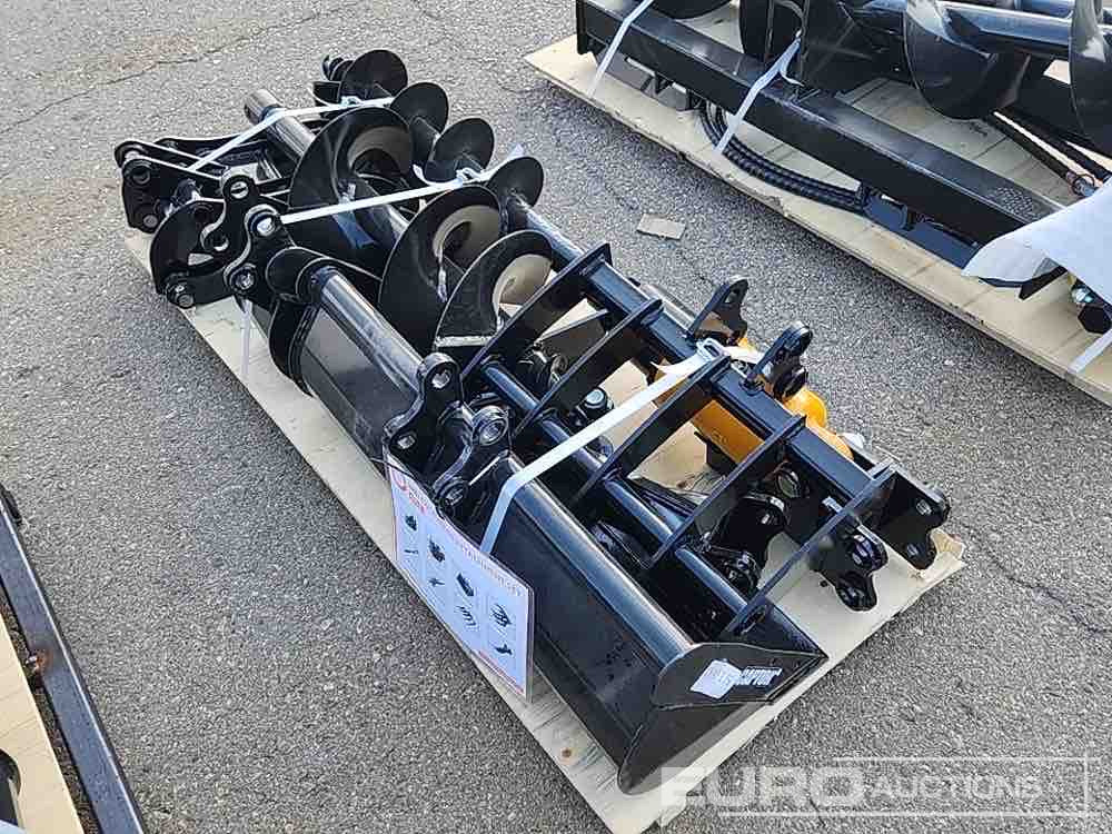 Unused 2025 Captok QTY (8 of) Rake, Ripper, Graber,12" Auger, 16" Auger, 8" Narrow bucket, 24" Bucekt, 32" Bucket To Suit Excavator - Lampiran untuk Ekskavator: gambar 2 Unused 2025 Captok QTY (8 of) Rake, Ripper, Graber,12" Auger, 16" Auger, 8" Narrow bucket, 24" Bucekt, 32" Bucket To Suit Excavator - Lampiran untuk Ekskavator: gambar 2