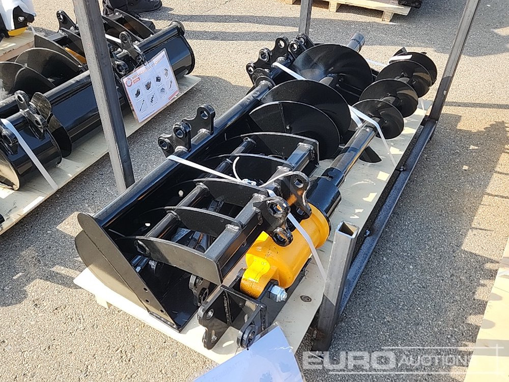 Unused 2025 Captok QTY (8 of) Rake, Ripper, Graber,12" Auger, 16" Auger, 8" Narrow bucket, 24" Bucekt, 32" Bucket To Suit Excavator - Lampiran untuk Ekskavator: gambar 5 Unused 2025 Captok QTY (8 of) Rake, Ripper, Graber,12" Auger, 16" Auger, 8" Narrow bucket, 24" Bucekt, 32" Bucket To Suit Excavator - Lampiran untuk Ekskavator: gambar 5