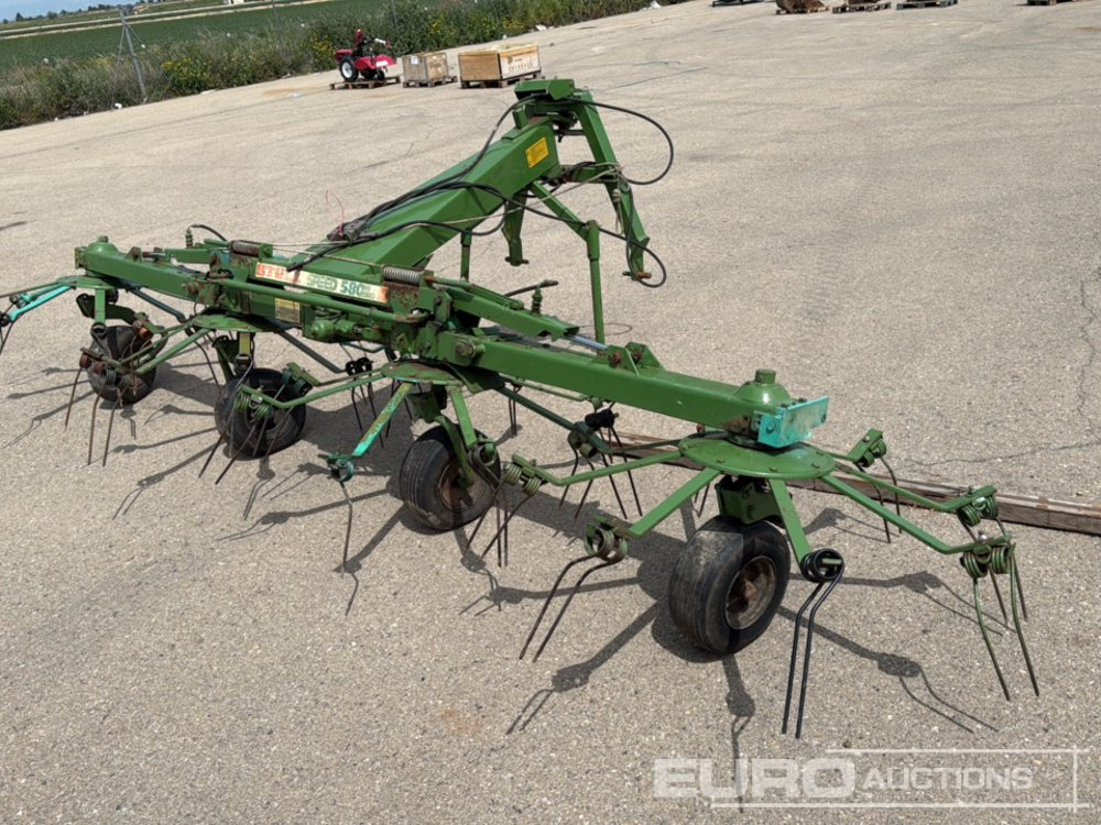 Stoll Speed 580 Hydro Rotating Hay Rake Attachment to suit Tractor - Peralatan pertanian: gambar 3 Stoll Speed 580 Hydro Rotating Hay Rake Attachment to suit Tractor - Peralatan pertanian: gambar 3