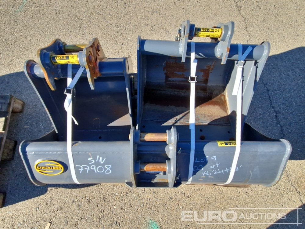 Strickland Set of U27 18' Clening Bucke (S/N 5031006042), U27 24' Cleaning Bucket (S/N 5030169083BD), U27 348D Cleaning Bucket (S/N 502450688) - Ember: gambar 5 Strickland Set of U27 18' Clening Bucke (S/N 5031006042), U27 24' Cleaning Bucket (S/N 5030169083BD), U27 348D Cleaning Bucket (S/N 502450688) - Ember: gambar 5