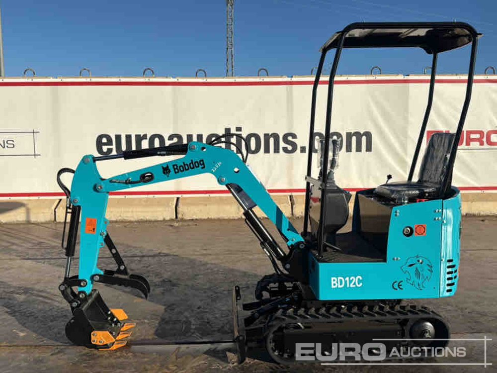 Unused 2025 Bobdog BD12C - Ekskavator mini: gambar 2 Unused 2025 Bobdog BD12C - Ekskavator mini: gambar 2
