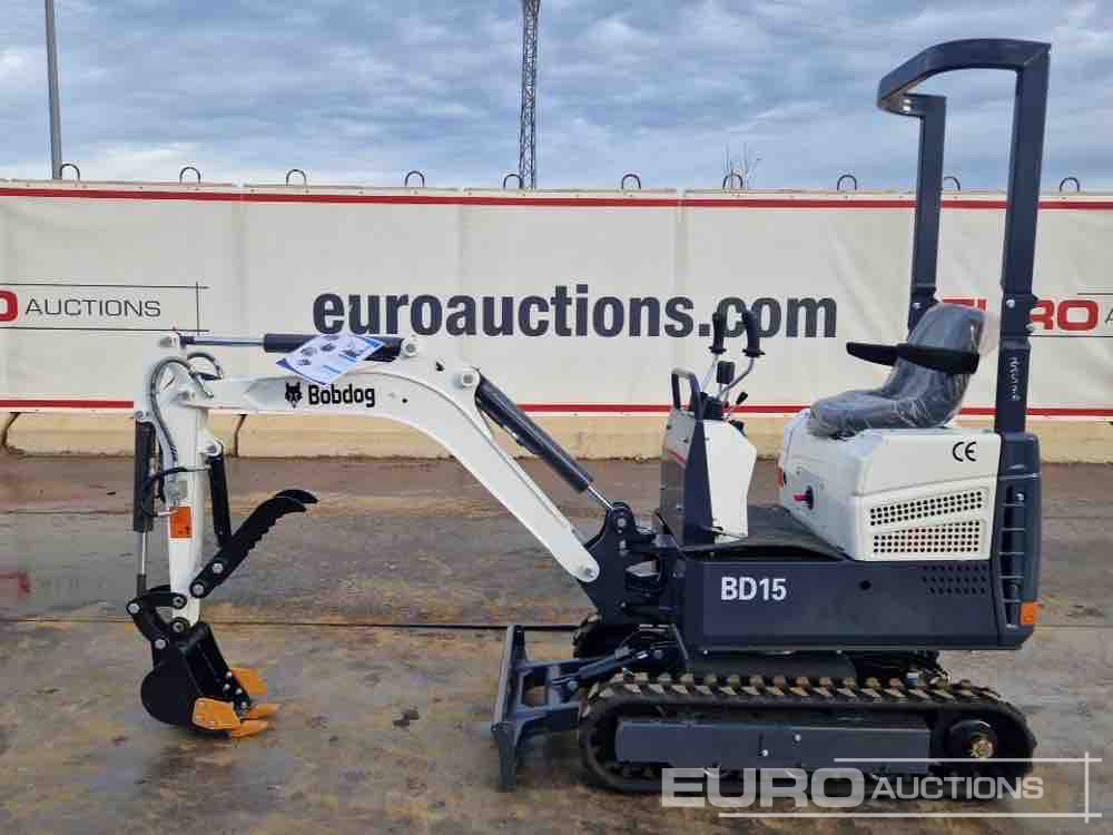 Unused 2025 Bobdog BD15 - Ekskavator mini: gambar 2 Unused 2025 Bobdog BD15 - Ekskavator mini: gambar 2