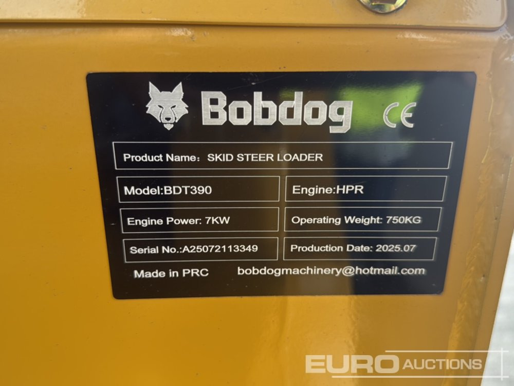 Skid steer Unused 2025 Bobdog BDT390: gambar 31