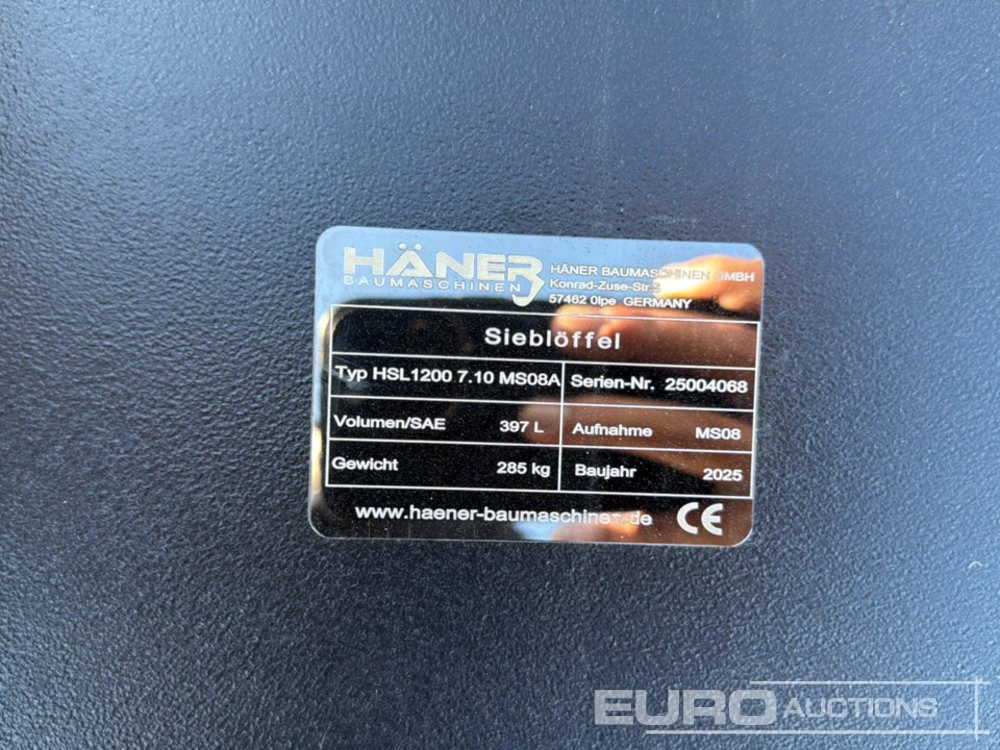 Unused 2025 Häner HSL1200 7.10 MS08A - Ember: gambar 5 Unused 2025 Häner HSL1200 7.10 MS08A - Ember: gambar 5