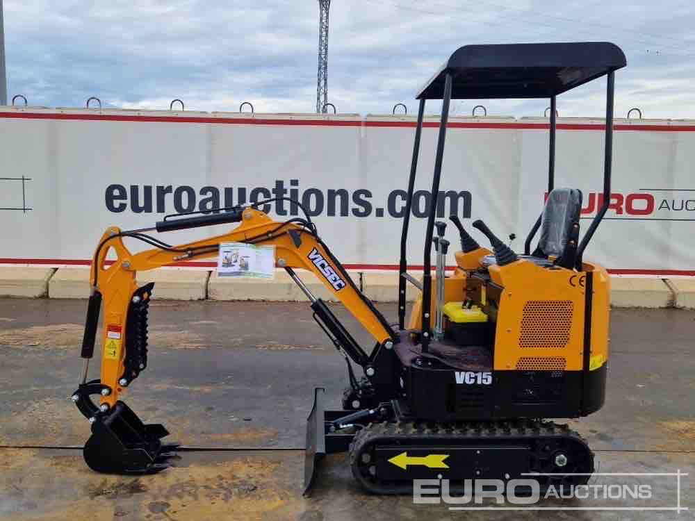 Unused 2025 Vicsec VC15J-Y - Ekskavator mini: gambar 2 Unused 2025 Vicsec VC15J-Y - Ekskavator mini: gambar 2