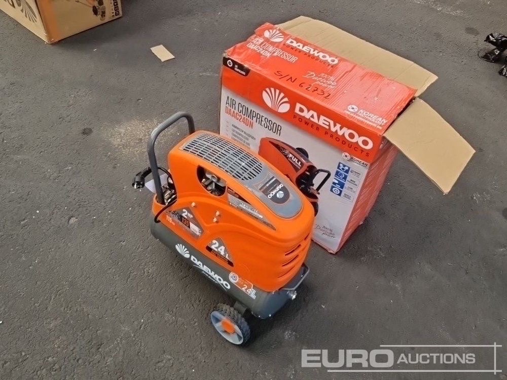 Unused Daewoo DAAC24DN - Kompresor udara: gambar 2 Unused Daewoo DAAC24DN - Kompresor udara: gambar 2