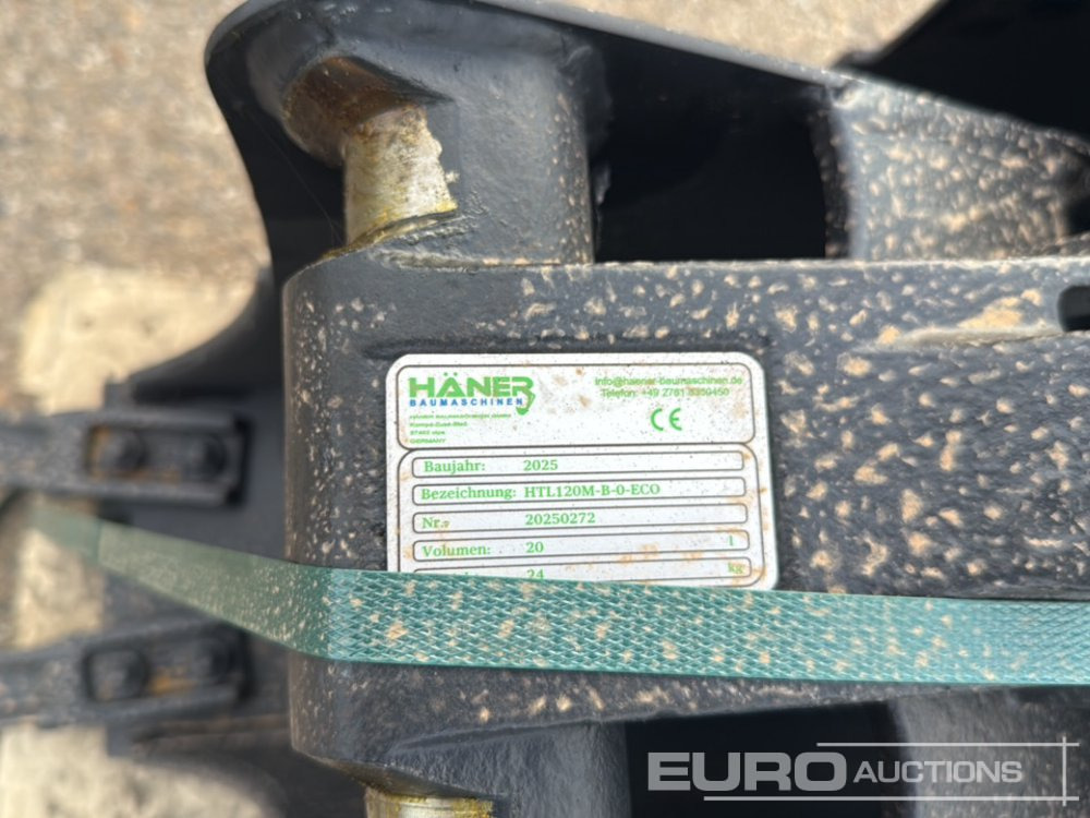 Unused Häner Bucket Package HTL160-Morin-M0 24" (600mm) Tilt Ditch Bucket S/N20250272, Digging Buckets HTL120-Morin-M0 12" (250mm) S/N20250210 and HTL140-Morin-M0 24" (600mm) to suit 1-2,5 ton mini ex - Ember: gambar 5 Unused Häner Bucket Package HTL160-Morin-M0 24" (600mm) Tilt Ditch Bucket S/N20250272, Digging Buckets HTL120-Morin-M0 12" (250mm) S/N20250210 and HTL140-Morin-M0 24" (600mm) to suit 1-2,5 ton mini ex - Ember: gambar 5