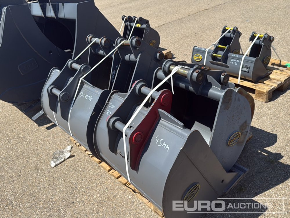 Unused Strickland 48" Ditching, 36", 30", 24", 18", 12" Digging Buckets 45mm Pin to suit CAT 305 Excavator - Ember: gambar 4 Unused Strickland 48" Ditching, 36", 30", 24", 18", 12" Digging Buckets 45mm Pin to suit CAT 305 Excavator - Ember: gambar 4