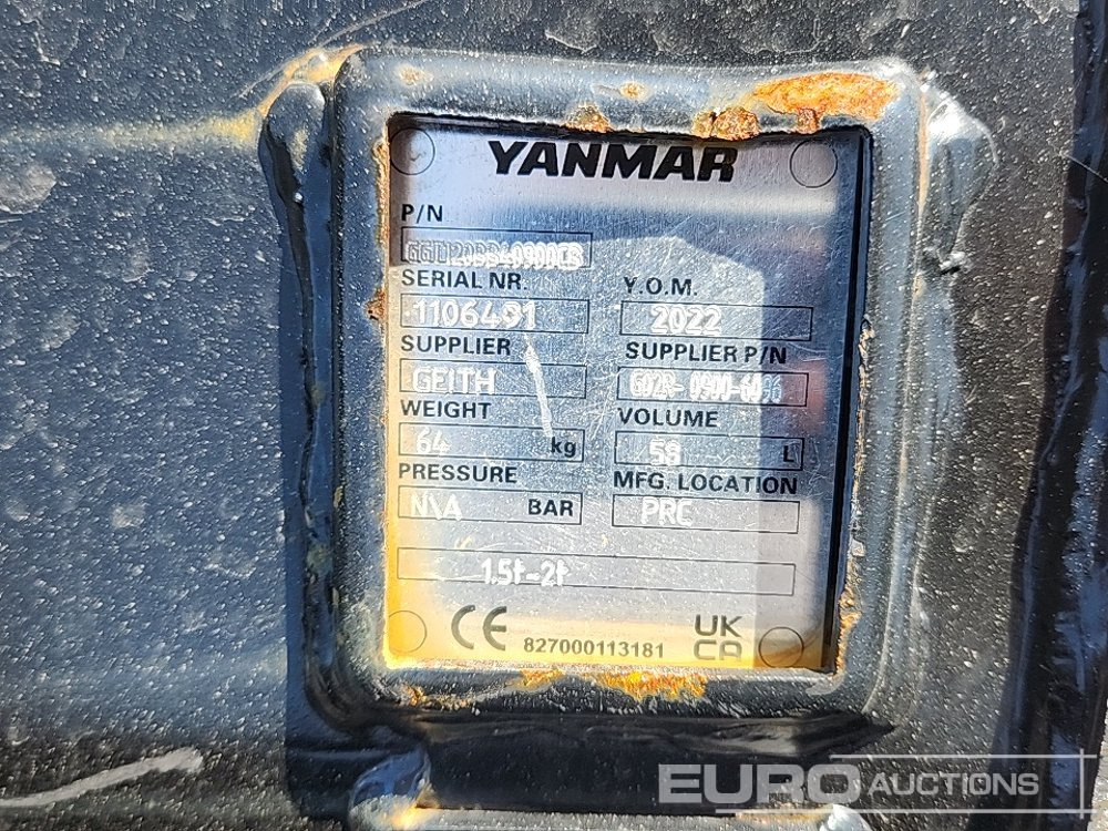 Unused Yanmar G02R-0900-6096 - Ember: gambar 5 Unused Yanmar G02R-0900-6096 - Ember: gambar 5
