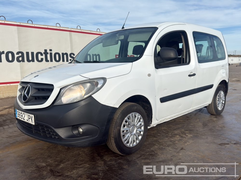 2016 Mercedes Benz Citan - Van pengiriman: gambar 1 2016 Mercedes Benz Citan - Van pengiriman: gambar 1