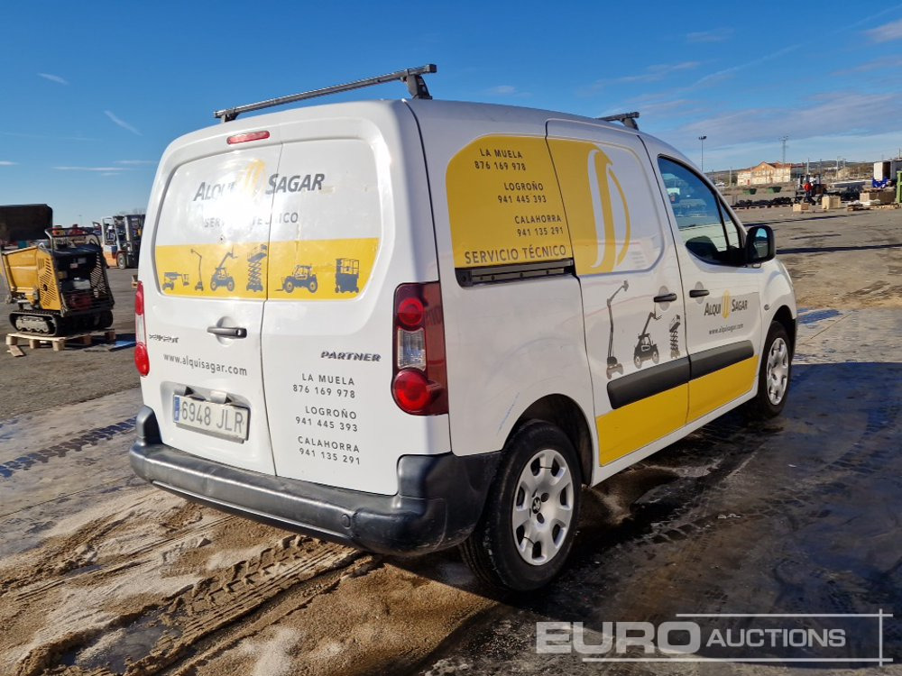 2016 Peugeot Partner 1.6HDI - Van pengiriman: gambar 5 2016 Peugeot Partner 1.6HDI - Van pengiriman: gambar 5