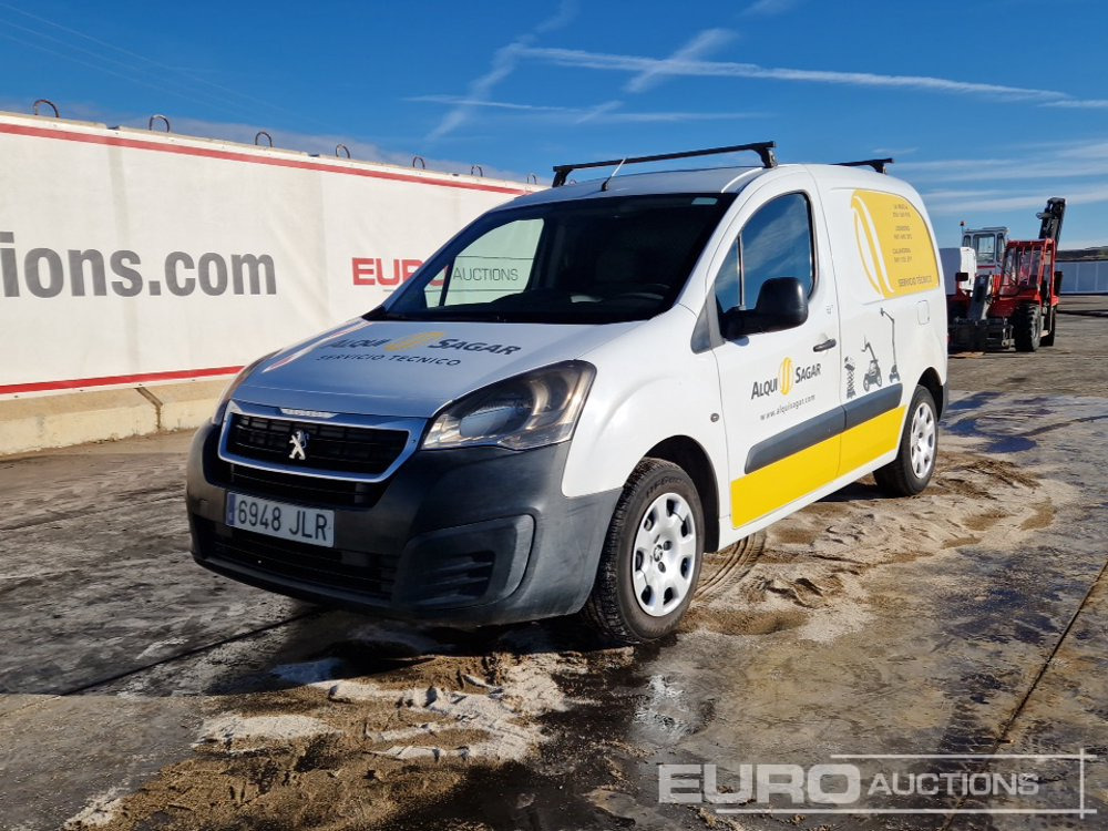 2016 Peugeot Partner 1.6HDI - Van pengiriman: gambar 1 2016 Peugeot Partner 1.6HDI - Van pengiriman: gambar 1