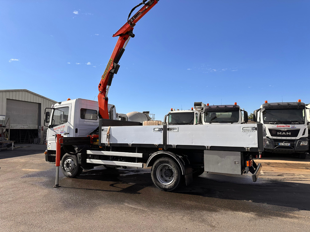 Camion bénne Mercedes Benz MP1 CR-092-BP - Truk jungkit, Truk derek: gambar 4 Camion bénne Mercedes Benz MP1 CR-092-BP - Truk jungkit, Truk derek: gambar 4
