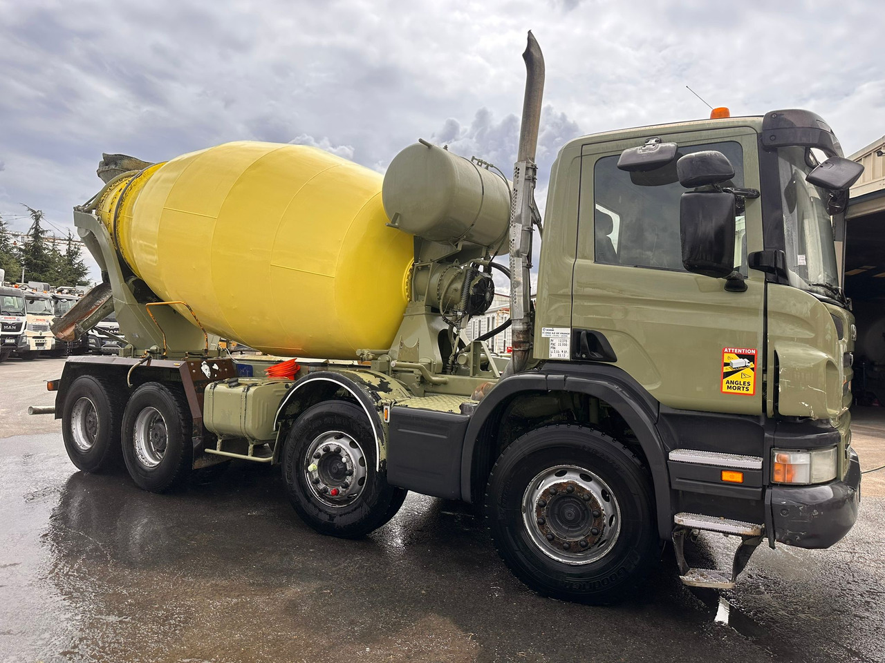 Camion béton Scania P380 CP-230-MP - Truk pengaduk beton: gambar 3 Camion béton Scania P380 CP-230-MP - Truk pengaduk beton: gambar 3