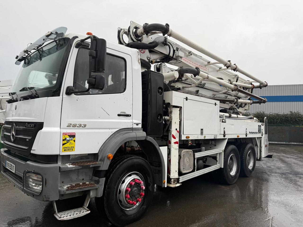 Camion pompe à béton 816-EQD-91 - Truk pompa beton: gambar 2 Camion pompe à béton 816-EQD-91 - Truk pompa beton: gambar 2