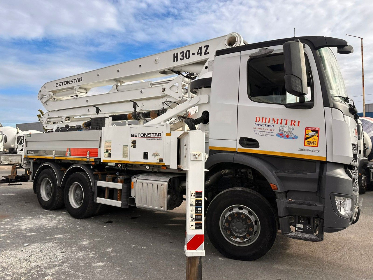 Mercedes-Benz Arocs 2640 - Truk pompa beton: gambar 2 Mercedes-Benz Arocs 2640 - Truk pompa beton: gambar 2