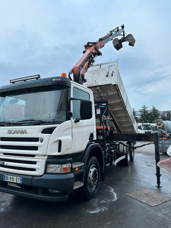 Scania P380 - Truk jungkit, Truk derek: gambar 1 Scania P380 - Truk jungkit, Truk derek: gambar 1