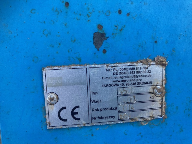 Agroland Kurzscheibenegge Heavy 4,50m - Garu cakram: gambar 2 Agroland Kurzscheibenegge Heavy 4,50m - Garu cakram: gambar 2