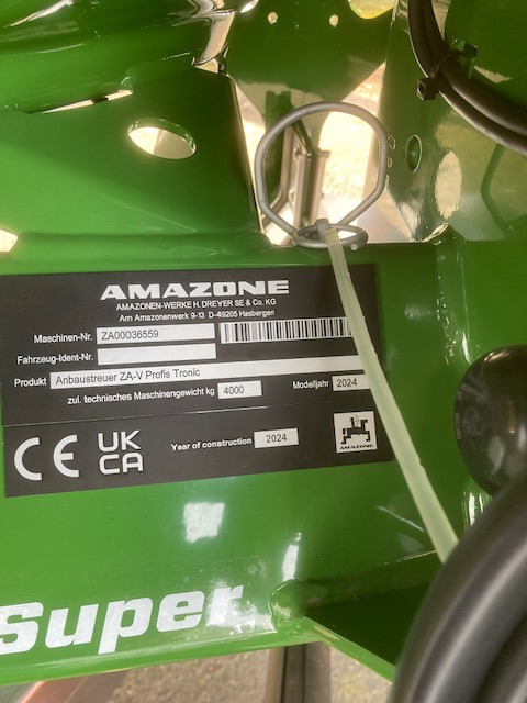 Amazone ZA-V 2000 Super Tronic - Semprotan: gambar 2 Amazone ZA-V 2000 Super Tronic - Semprotan: gambar 2