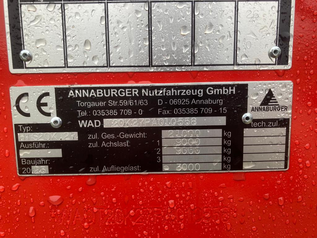 Annaburger HTS 20K.27 Tankanhänger - Peralatan pemupukan: gambar 4 Annaburger HTS 20K.27 Tankanhänger - Peralatan pemupukan: gambar 4