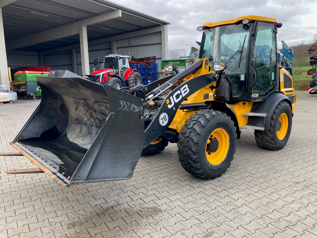 JCB Radlader Typ 409 - Loader konstruksi: gambar 1 JCB Radlader Typ 409 - Loader konstruksi: gambar 1