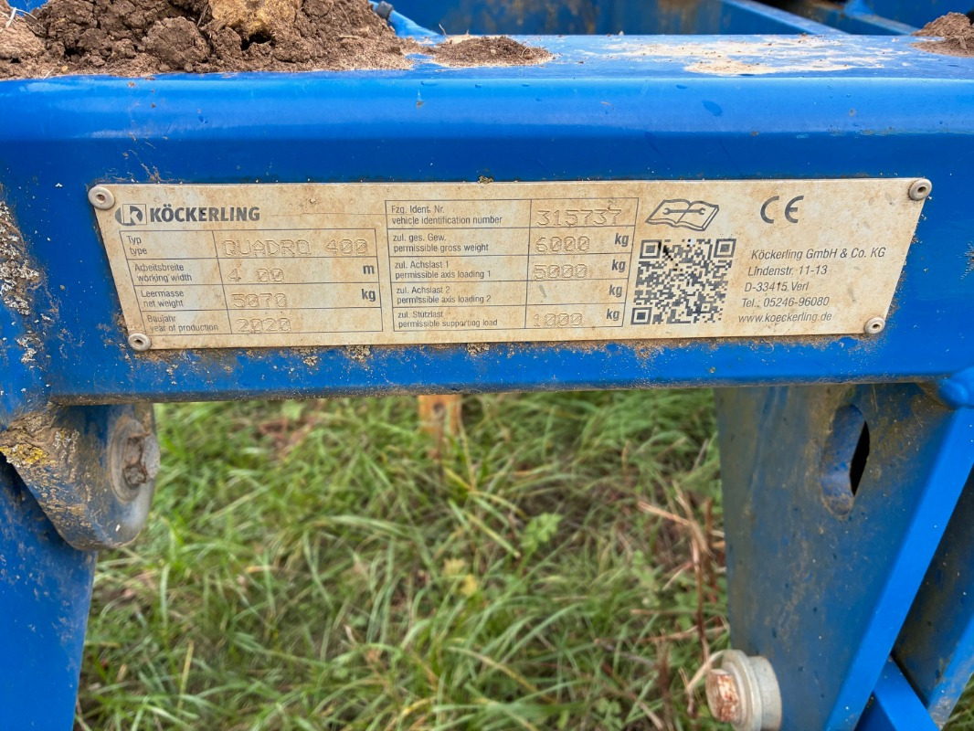 Köckerling Quadro 400 - Petani: gambar 4 Köckerling Quadro 400 - Petani: gambar 4