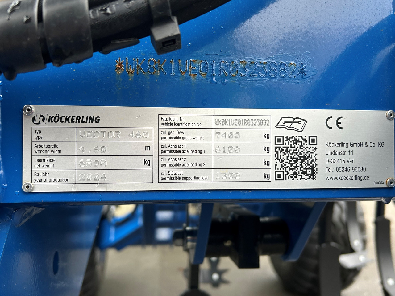 Köckerling Vector 460 - Petani: gambar 2 Köckerling Vector 460 - Petani: gambar 2