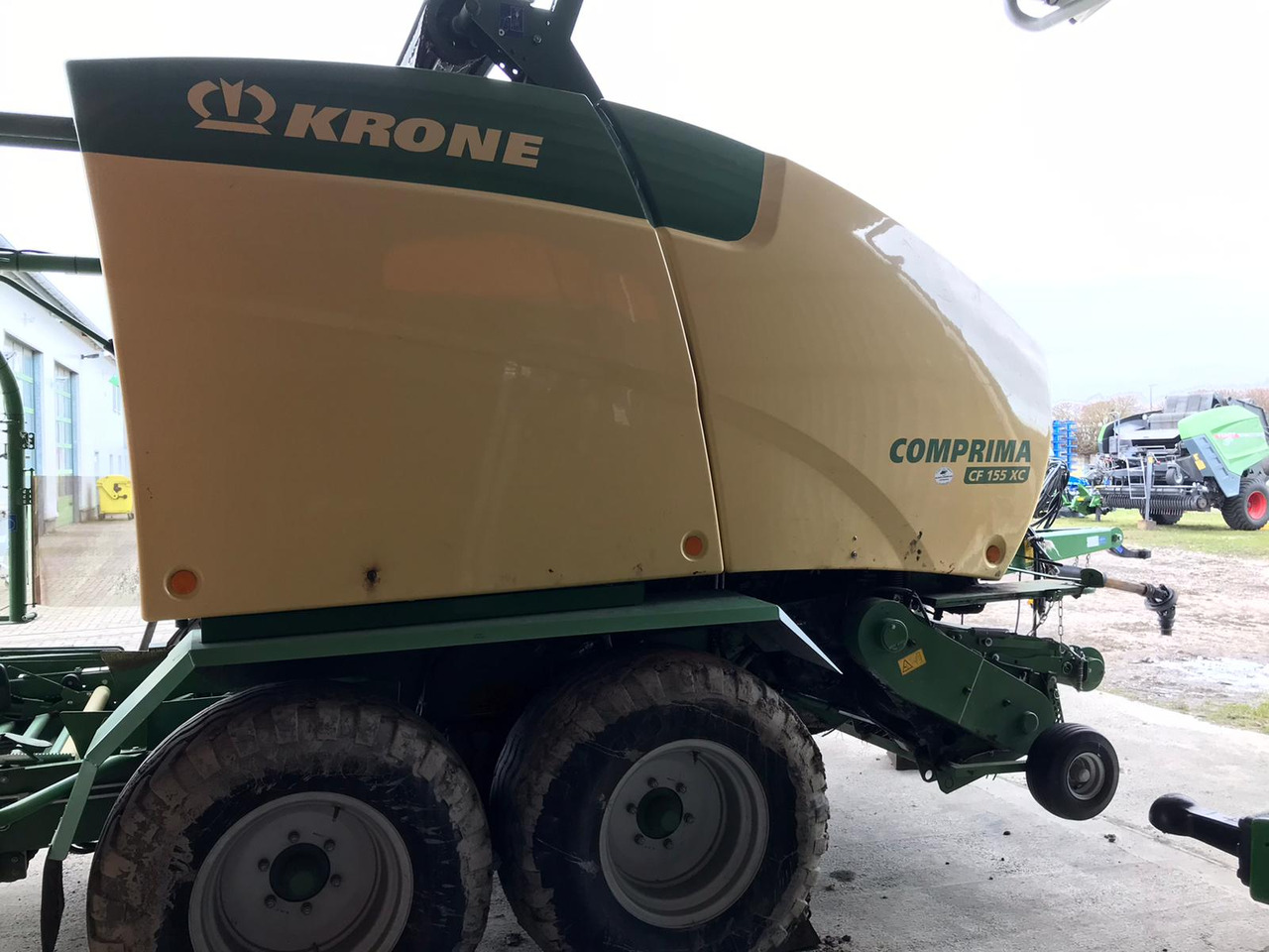 Krone Comprima CF 155 XC - Peralatan untuk pembuatan jerami: gambar 5 Krone Comprima CF 155 XC - Peralatan untuk pembuatan jerami: gambar 5