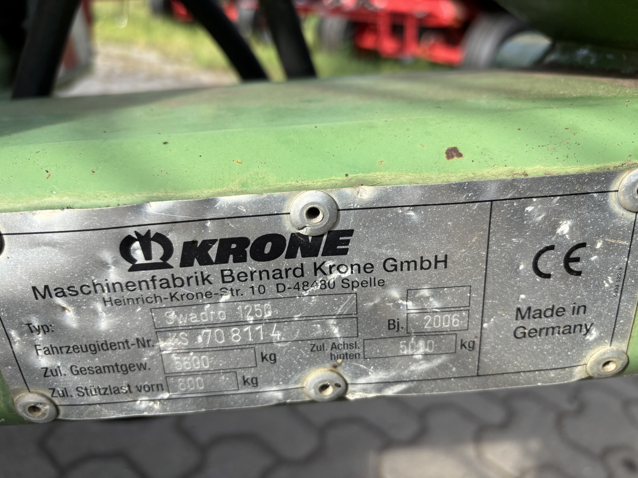 Krone Swadro Serie - Tedder/ Menyapu: gambar 4 Krone Swadro Serie - Tedder/ Menyapu: gambar 4