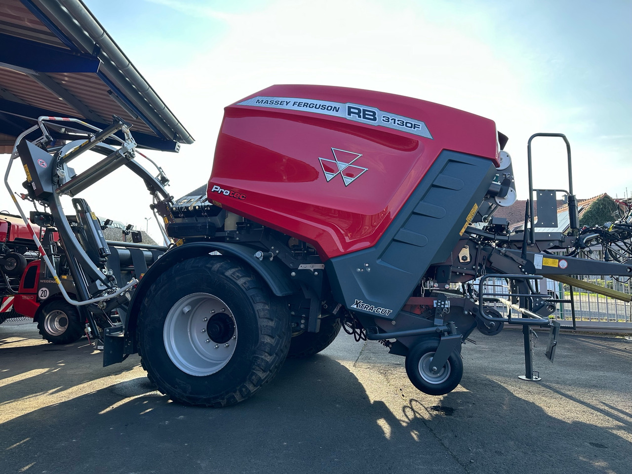 Peralatan untuk pembuatan jerami Massey Ferguson 3130 F P-W-Kombi 25Messer: gambar 9