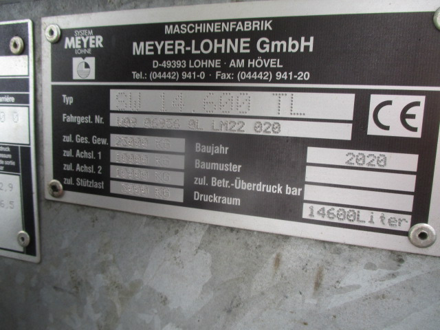 Meyer-Lohne Rekordia Pumptankwagen - Peralatan pemupukan: gambar 3 Meyer-Lohne Rekordia Pumptankwagen - Peralatan pemupukan: gambar 3