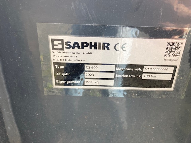 Saphir ClearStar 600 Strohstriegel - Garu: gambar 2 Saphir ClearStar 600 Strohstriegel - Garu: gambar 2