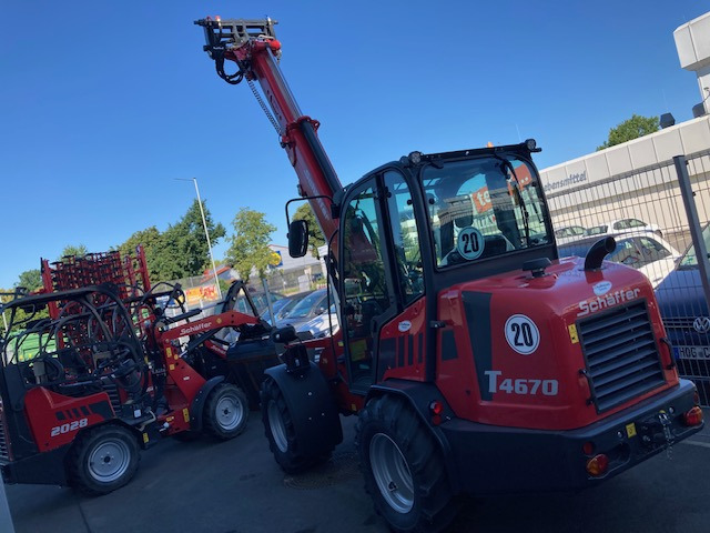 Schäffer Teleradlader Typ 4670 T-2 - Loader konstruksi: gambar 1 Schäffer Teleradlader Typ 4670 T-2 - Loader konstruksi: gambar 1