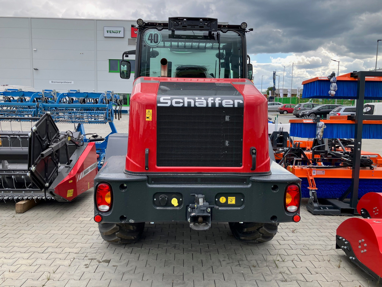 Schäffer Teleradlader Typ 8620 T-2 - Loader konstruksi: gambar 2 Schäffer Teleradlader Typ 8620 T-2 - Loader konstruksi: gambar 2