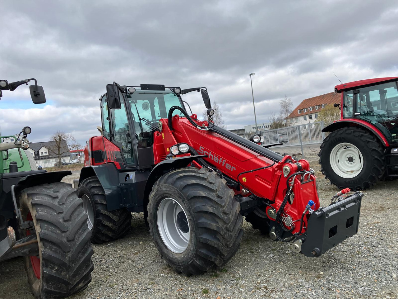 Schäffer Teleradlader Typ 9660 T-2 - Loader konstruksi: gambar 2 Schäffer Teleradlader Typ 9660 T-2 - Loader konstruksi: gambar 2