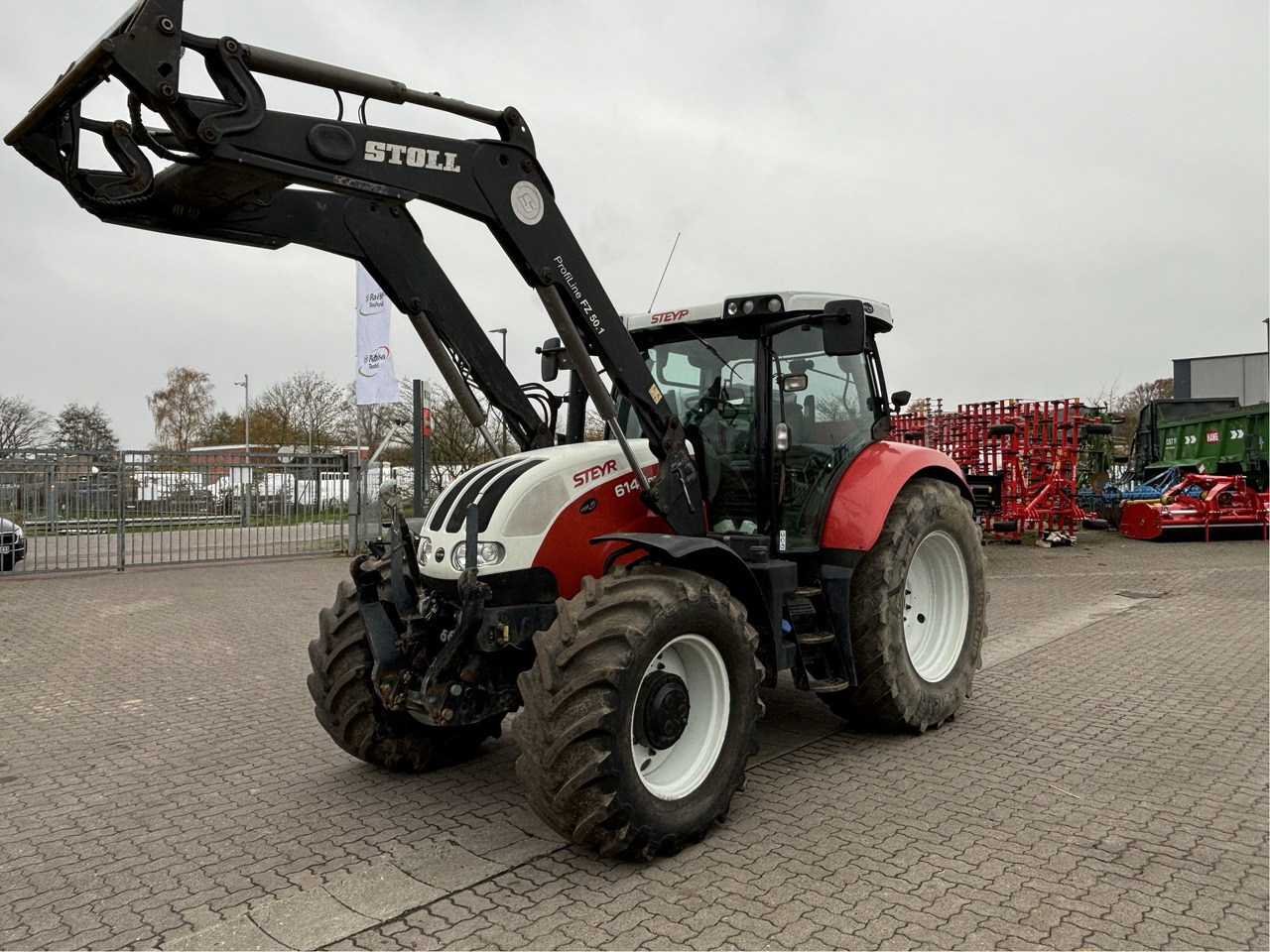 Steyr 6140 Profi - Traktor: gambar 1 Steyr 6140 Profi - Traktor: gambar 1
