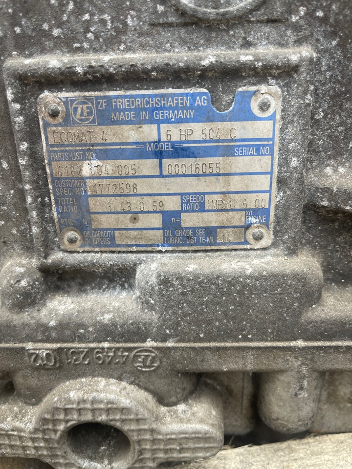 SCANIA 6HP504C - Gearbox untuk Truk: gambar 3 SCANIA 6HP504C - Gearbox untuk Truk: gambar 3