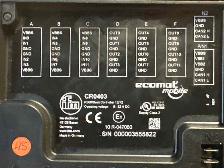 SCANIA ECOMAT MOBILE CR0403 10R-047060 - Sistem listrik untuk Truk: gambar 3 SCANIA ECOMAT MOBILE CR0403 10R-047060 - Sistem listrik untuk Truk: gambar 3