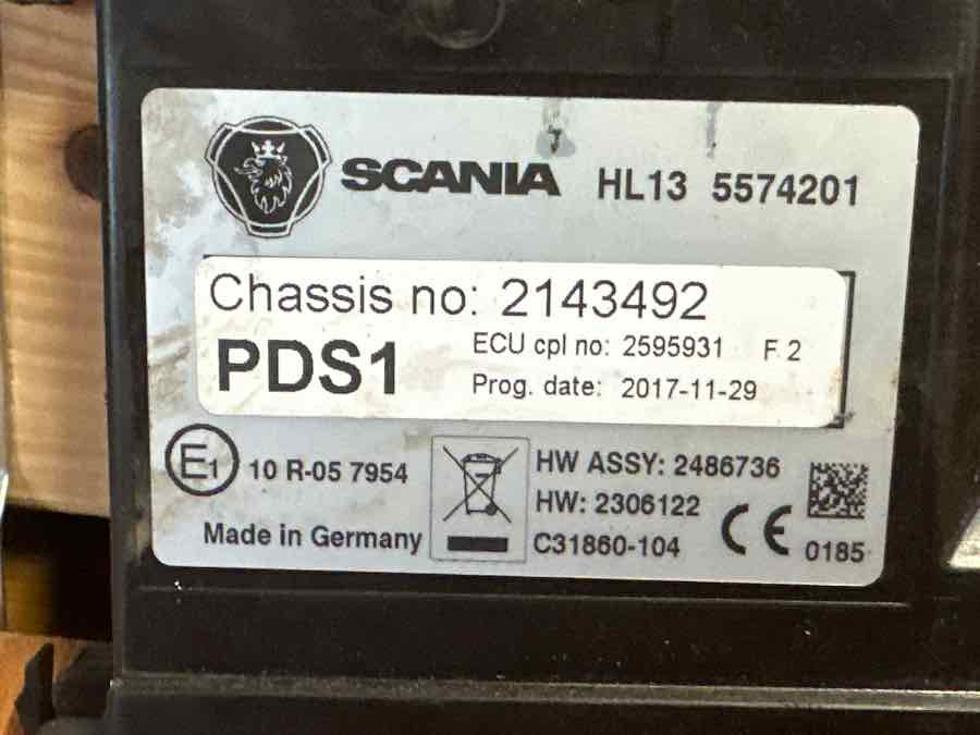 SCANIA ECU DCS 2595931 - Sistem listrik untuk Truk: gambar 3 SCANIA ECU DCS 2595931 - Sistem listrik untuk Truk: gambar 3